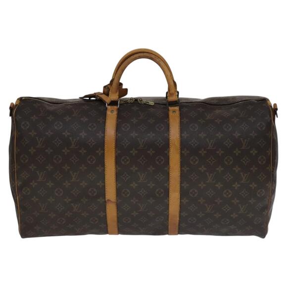 LOUIS VUITTON Monogram Keepall Bandouliere 60 Boston Bag M41412 - Picture 13 of 16